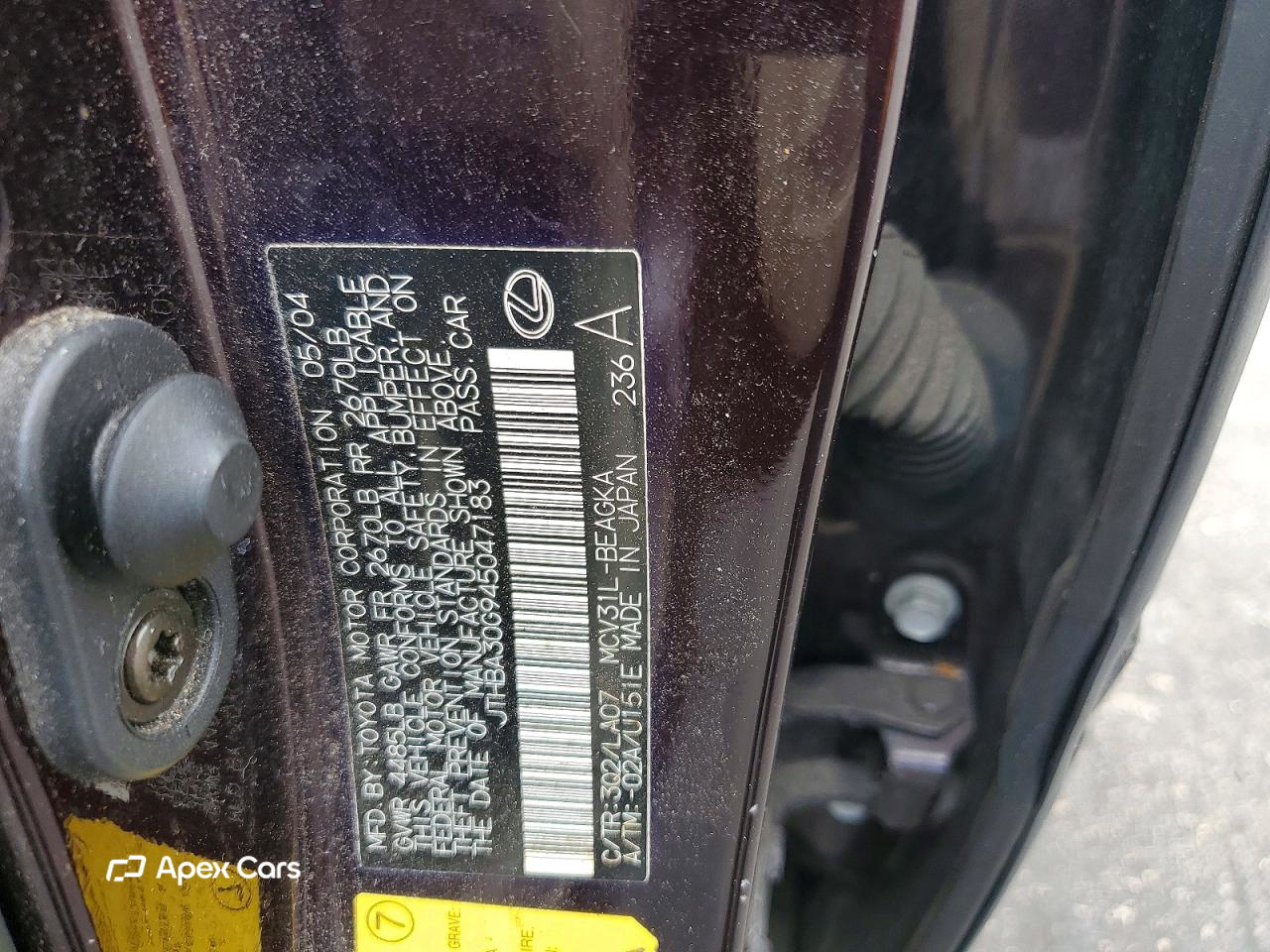 Lexus ES 2004
