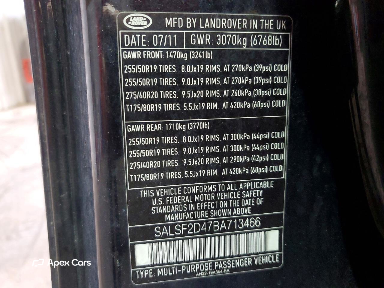 Land Rover Range Rover 2011