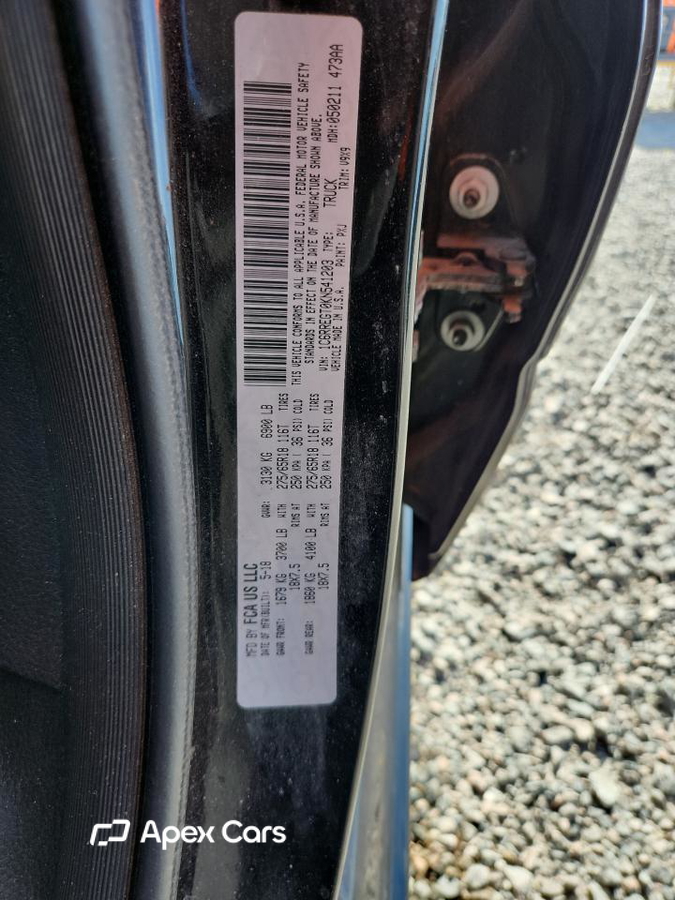 RAM 1500 2019