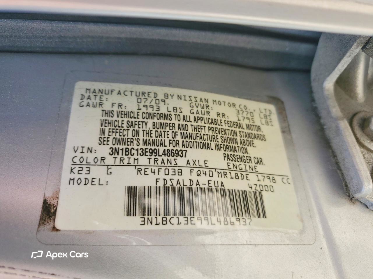 Nissan Versa 2009