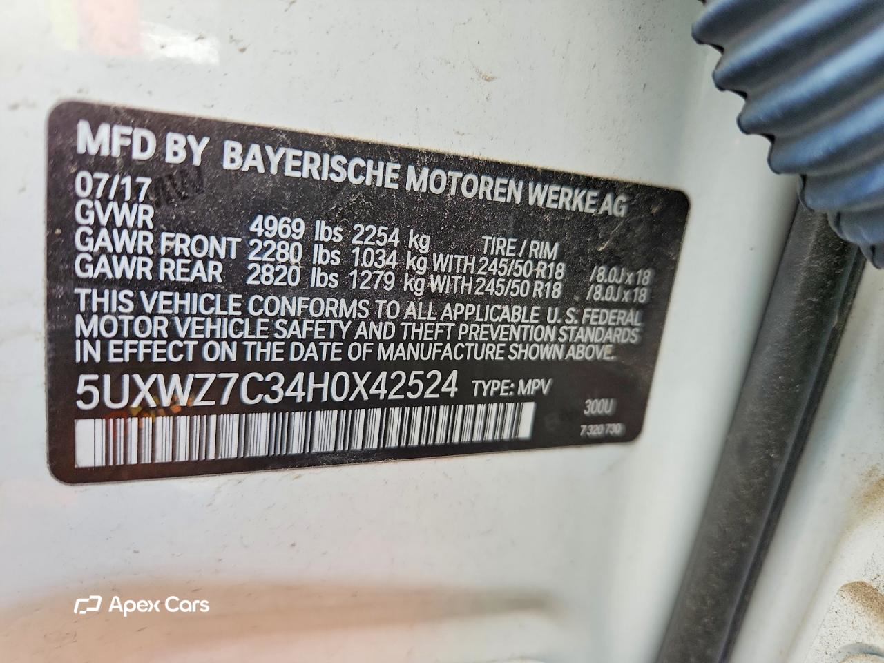 BMW X3 2017