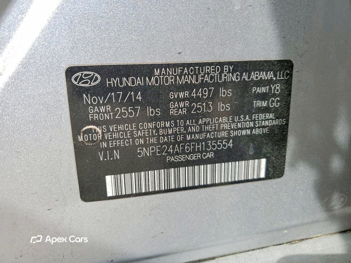 Hyundai Sonata 2015