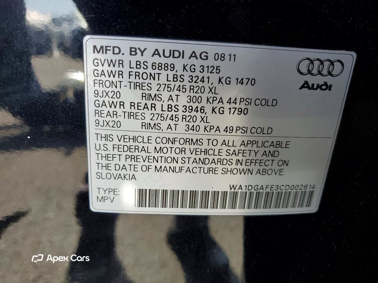 Audi Q7 2012
