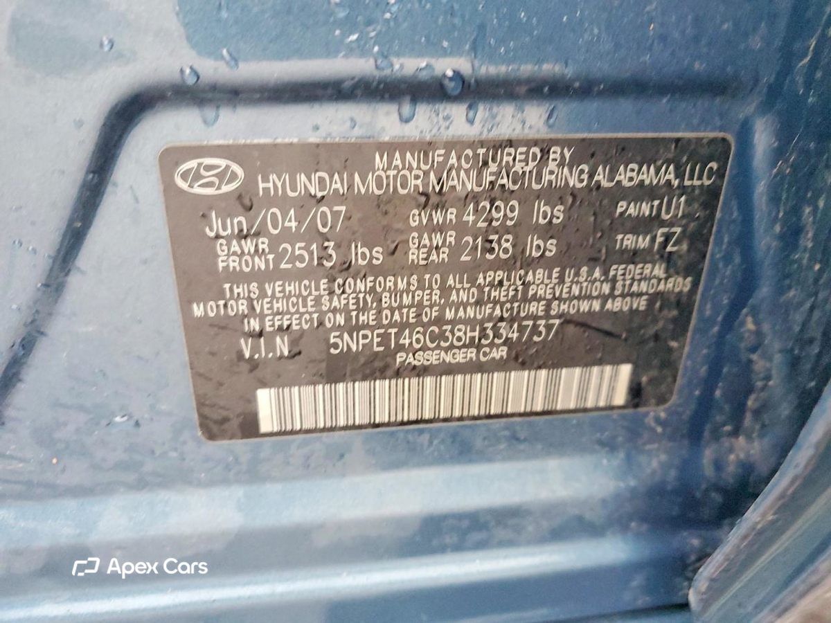 Hyundai Sonata 2008