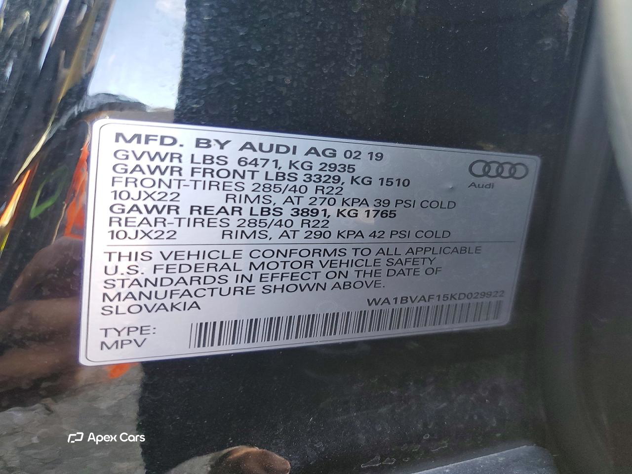 Audi Q8 2019