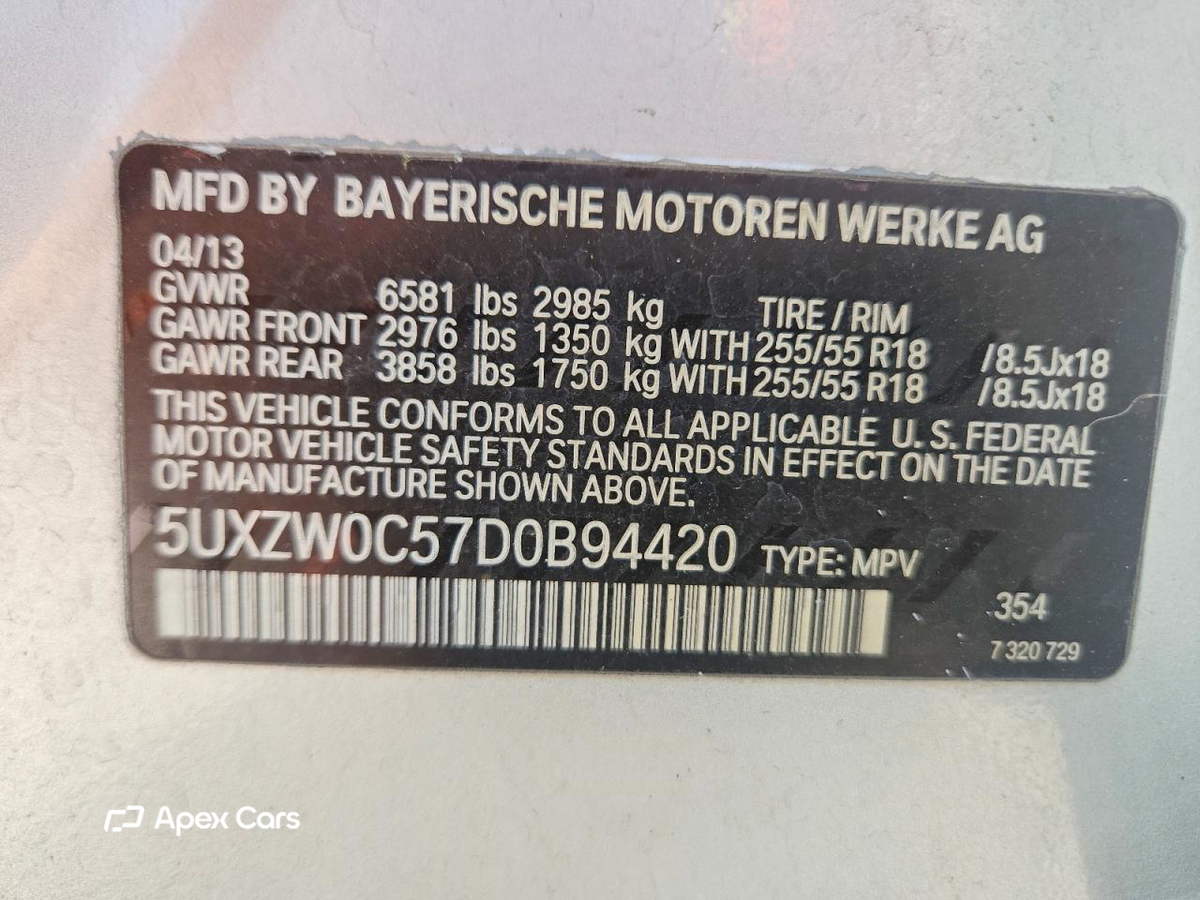 BMW X5 2013