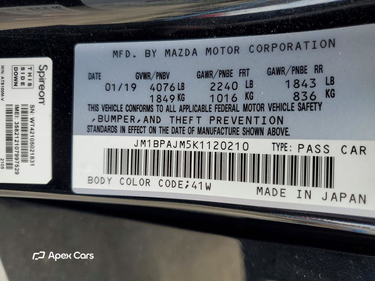 Mazda 3 2019