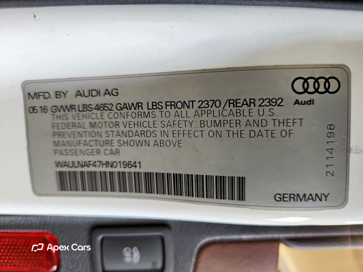 Audi A4 2017