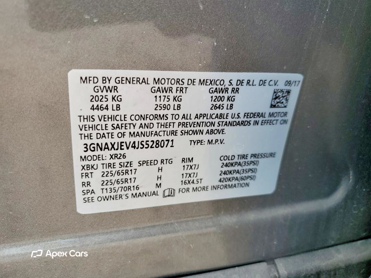 Chevrolet Equinox 2018
