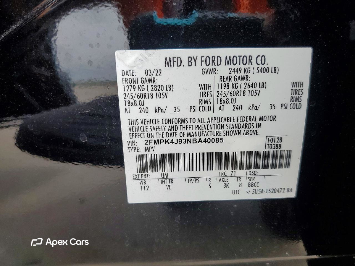 Ford Edge 2022