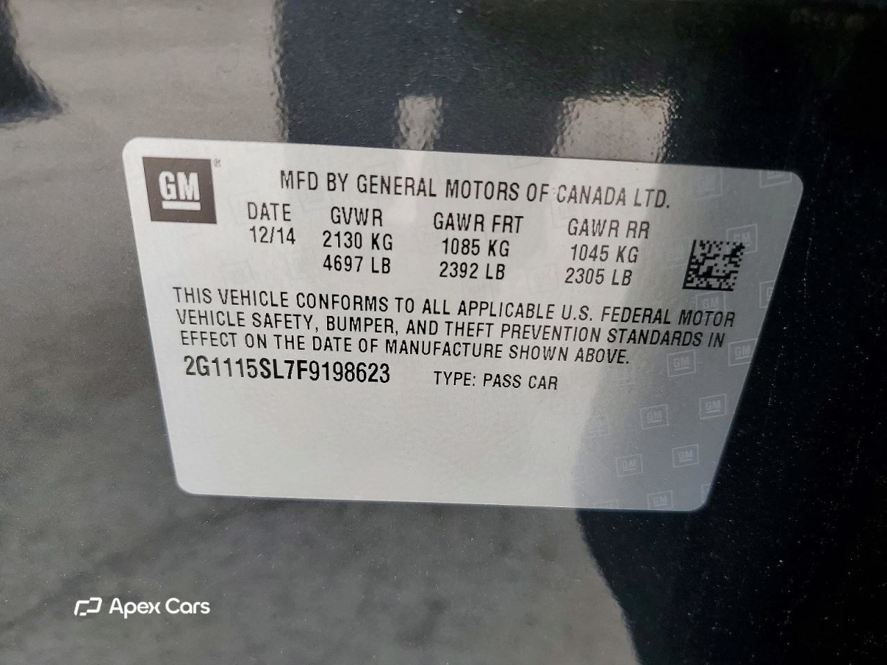 Chevrolet Impala 2015