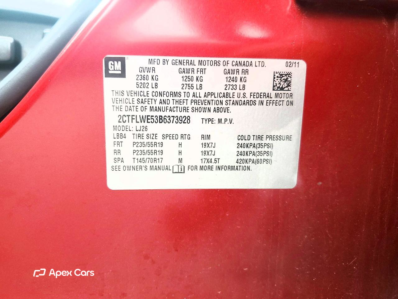 GMC Terrain 2011