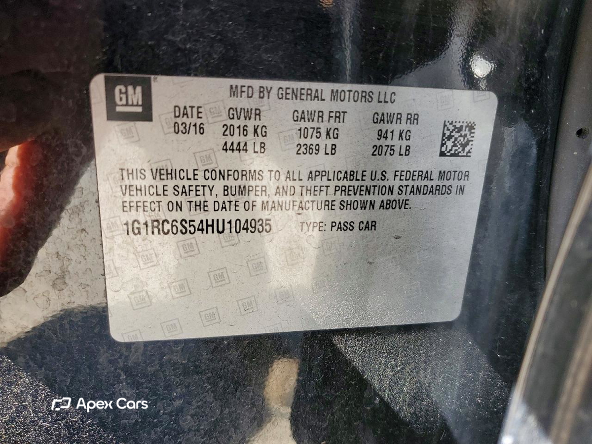 Chevrolet Volt 2017