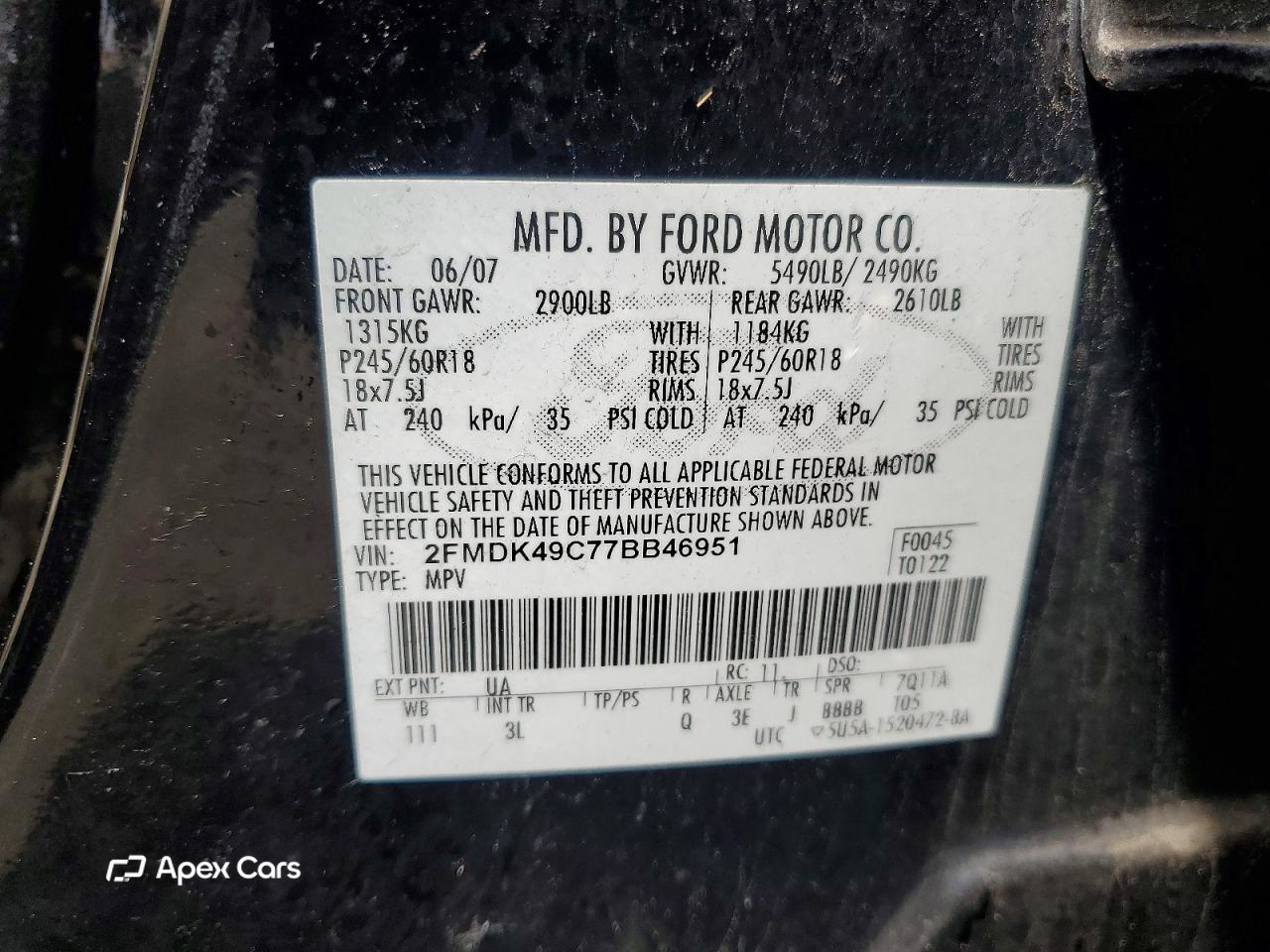 Ford Edge 2007
