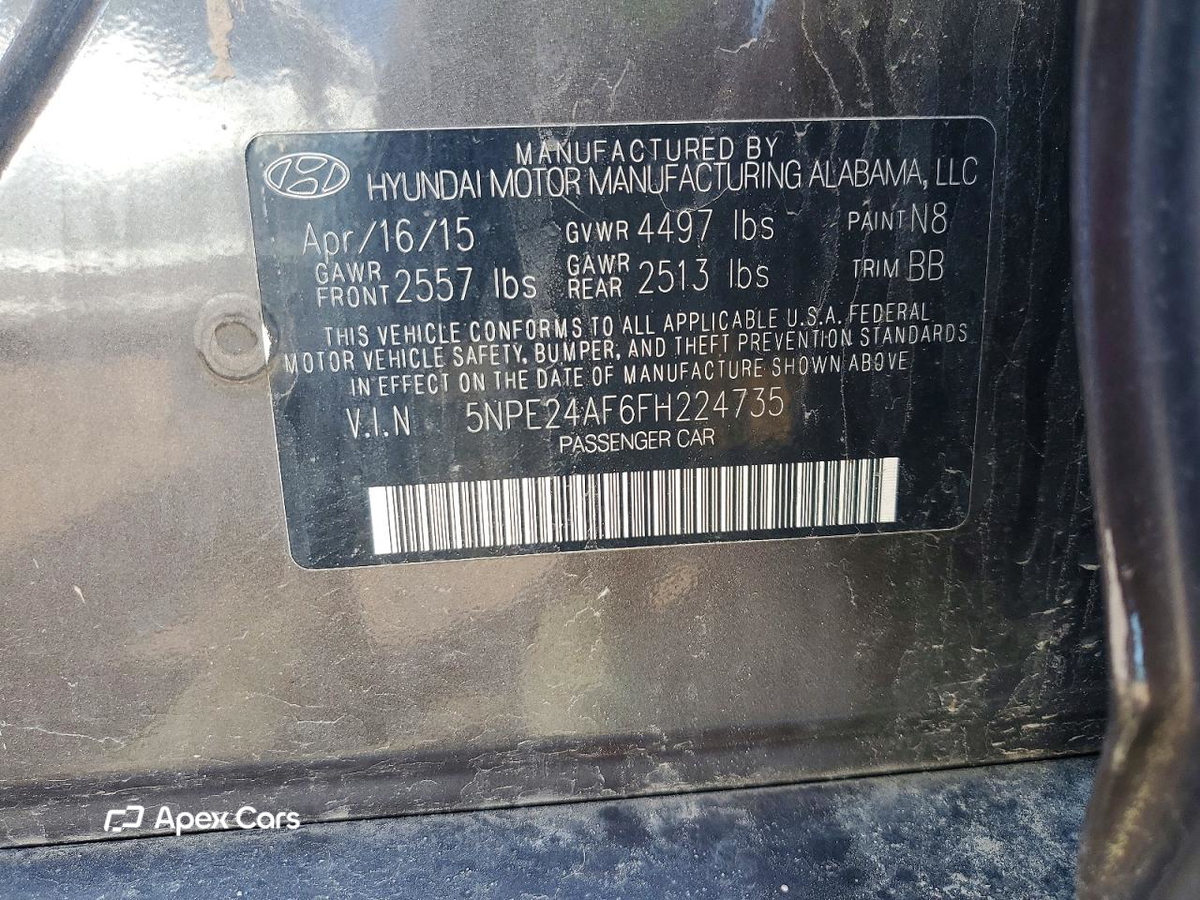Hyundai Sonata 2015