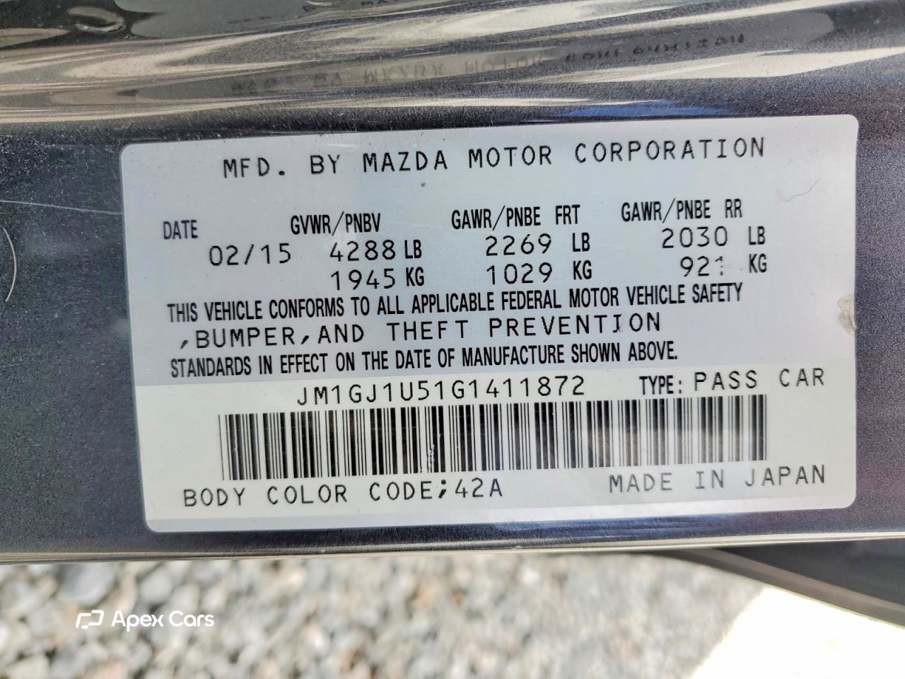 Mazda 6 2016
