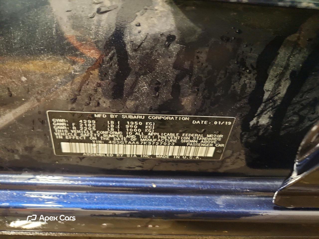Subaru Impreza 2019
