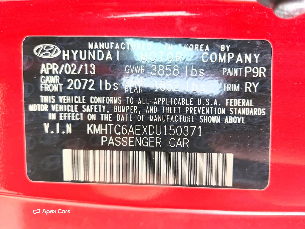 Hyundai Veloster 2013