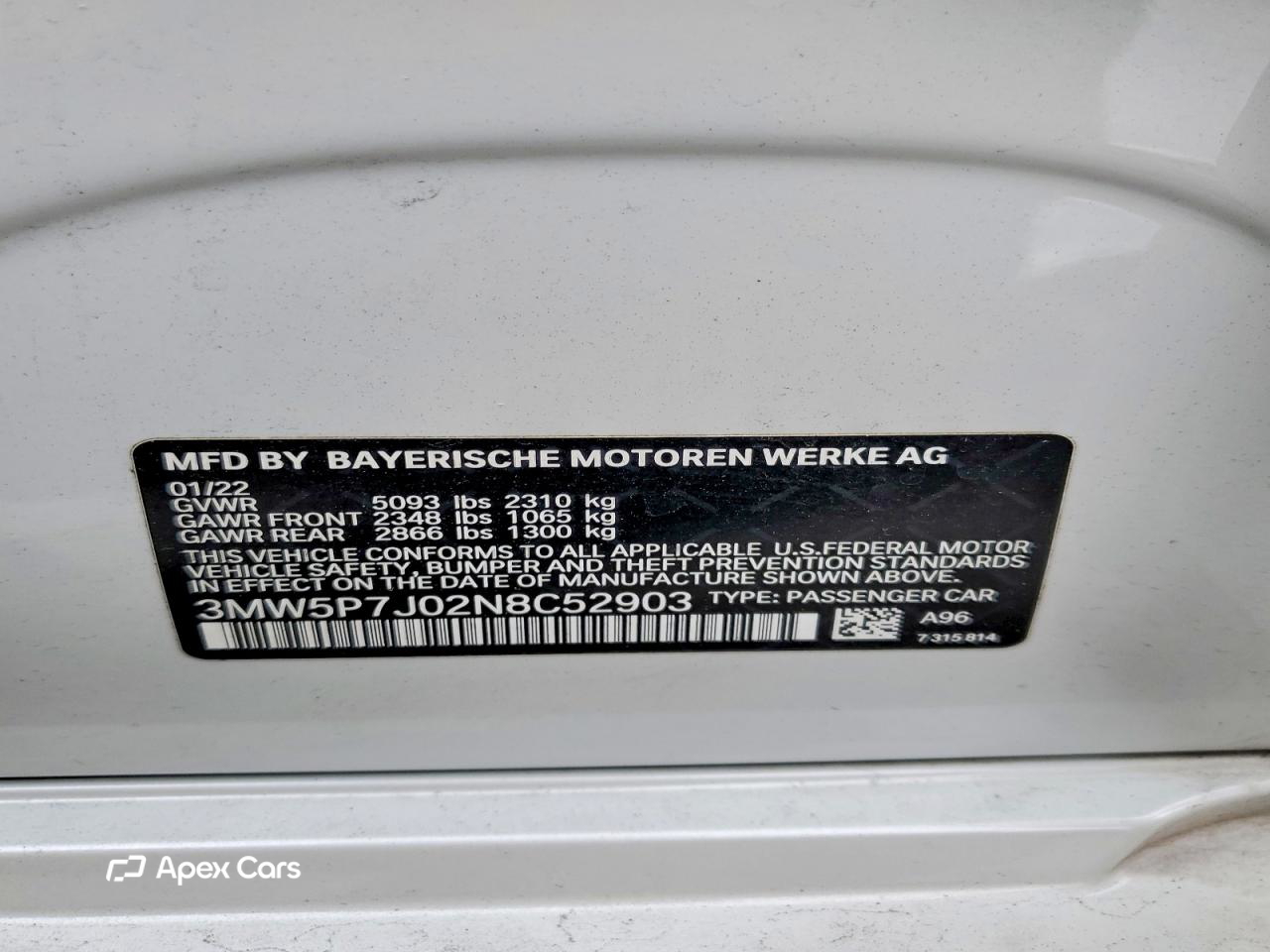 BMW Series 3 2022
