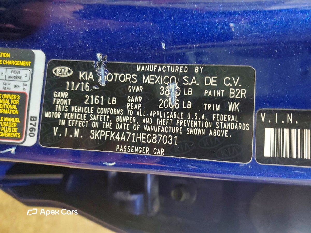 Kia Forte 2017