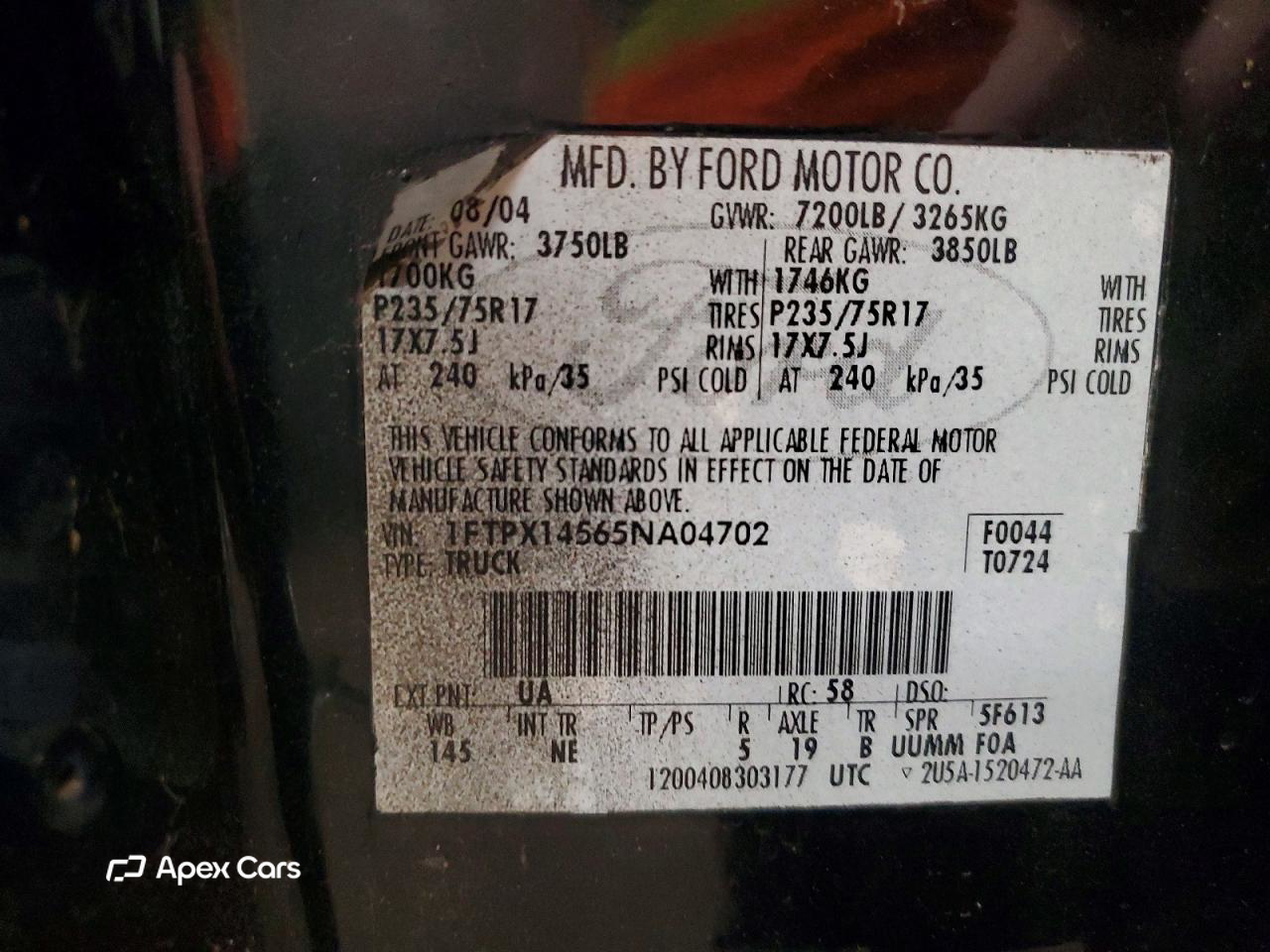 Ford F-150 2005