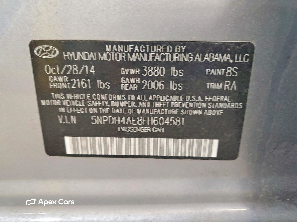Hyundai Elantra 2015
