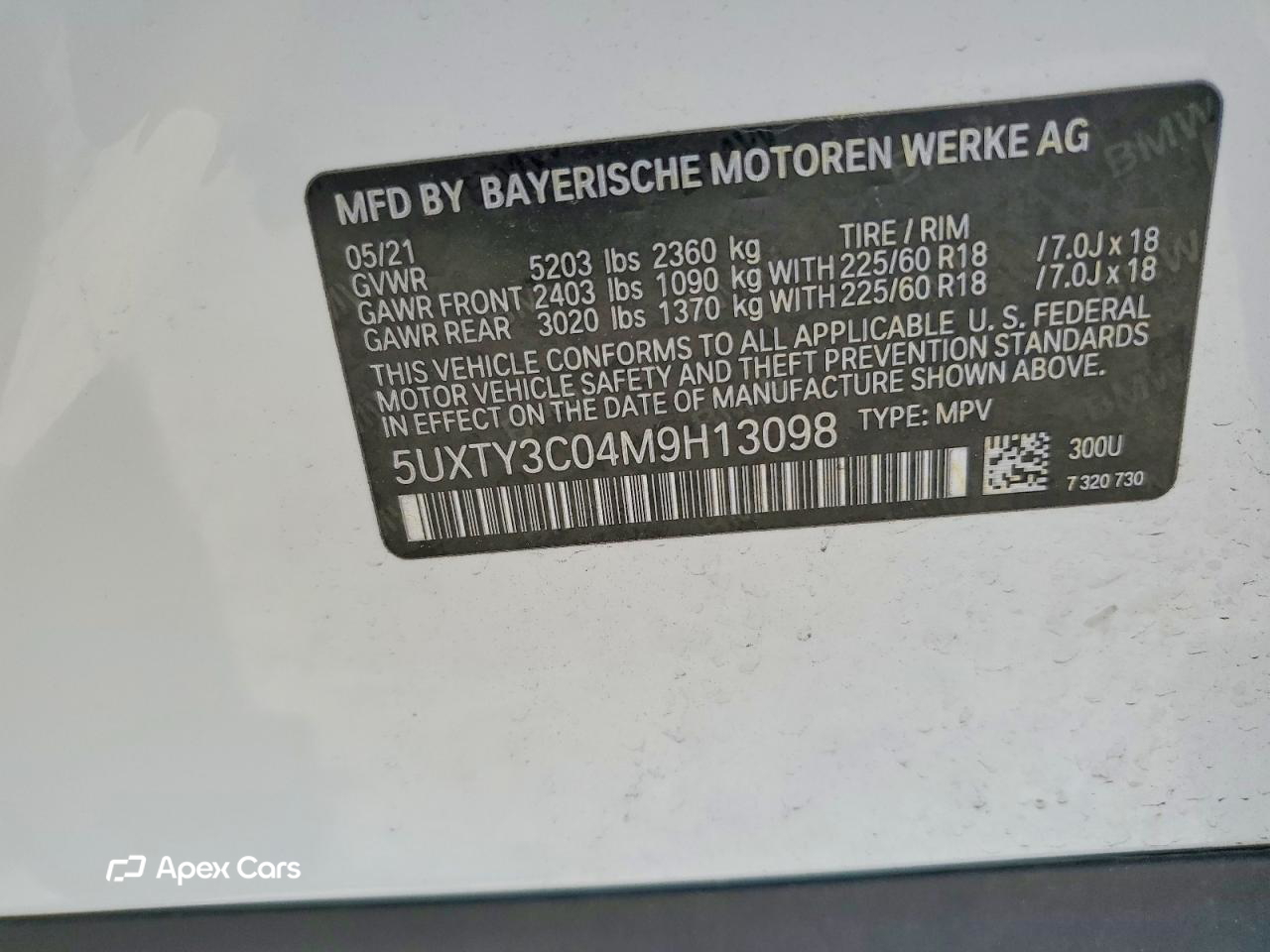 BMW X3 2021