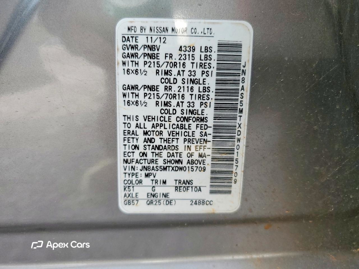 Nissan Rogue 2013