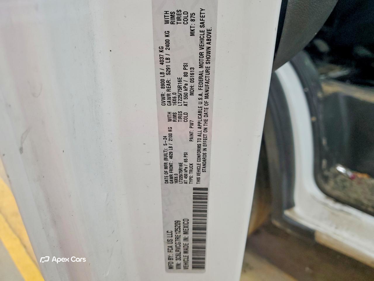 RAM ProMaster City 2024