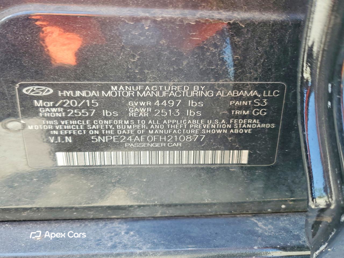 Hyundai Sonata 2015