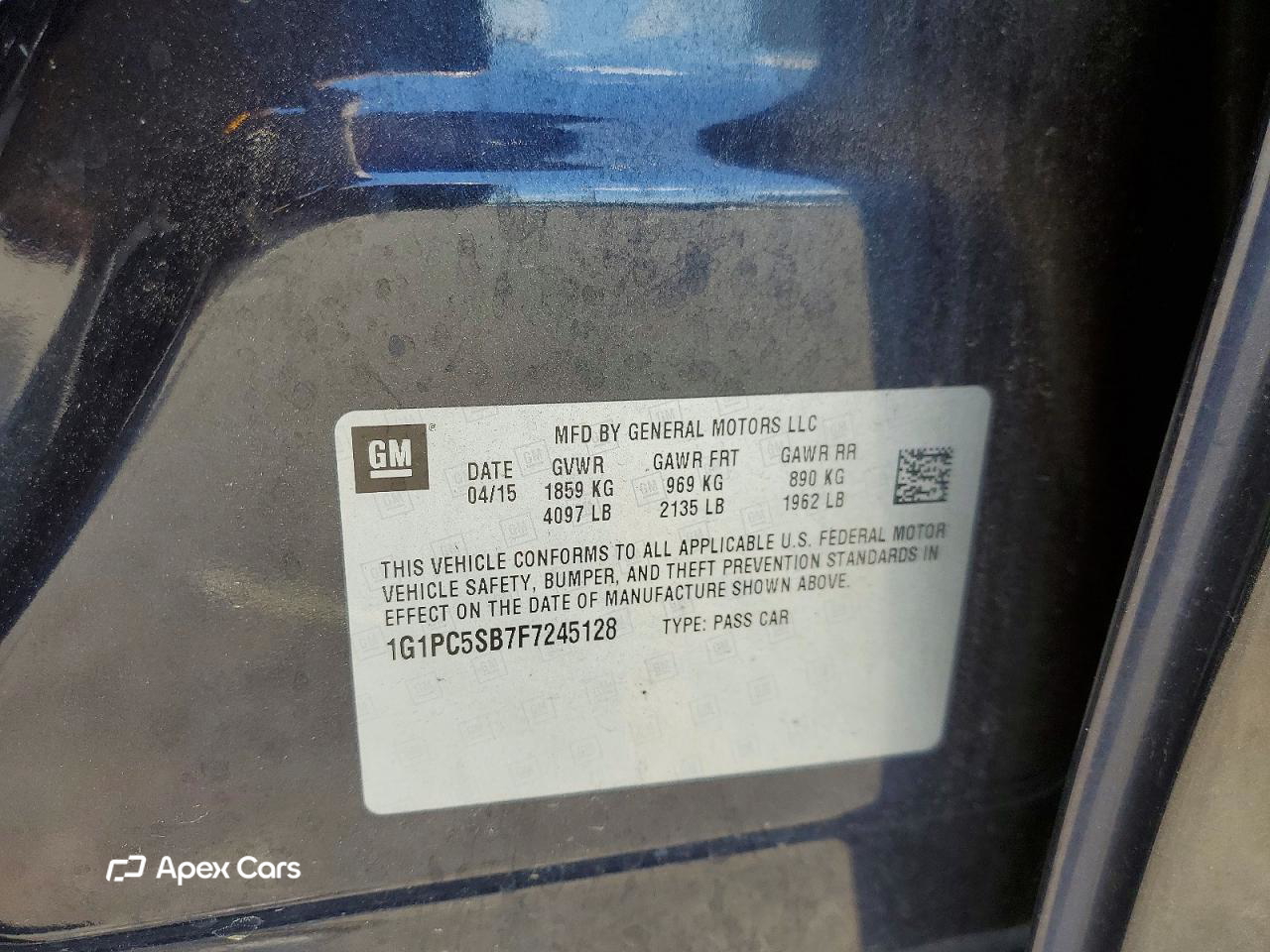 Chevrolet Cruze 2015