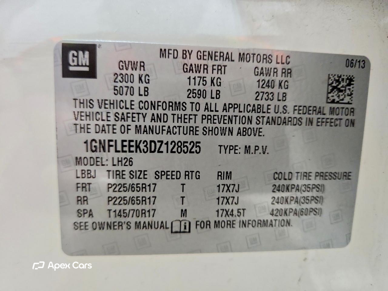 Chevrolet Equinox 2013
