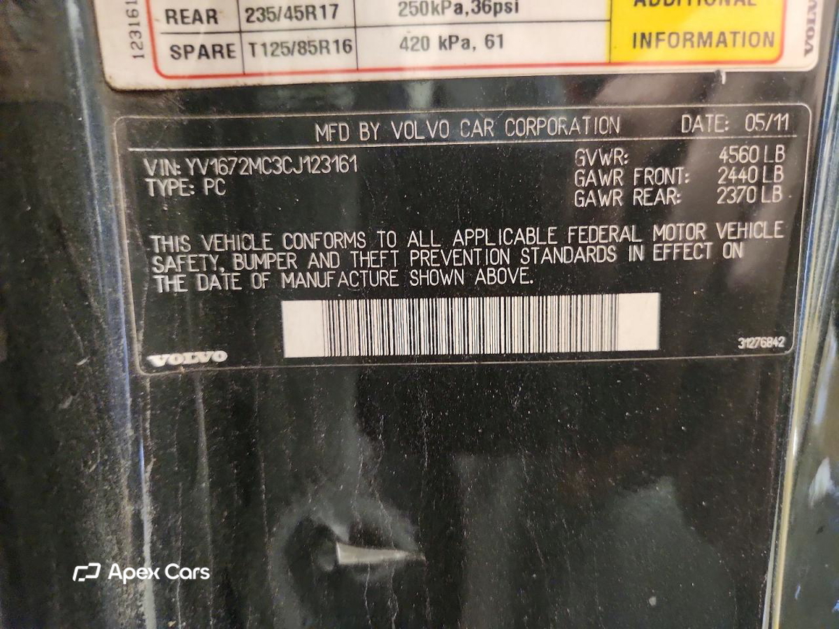 Volvo C70 2012