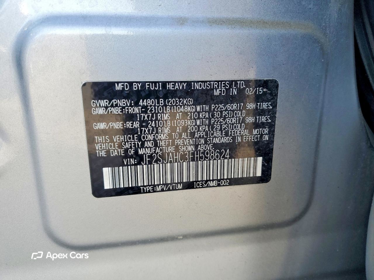 Subaru Forester 2015