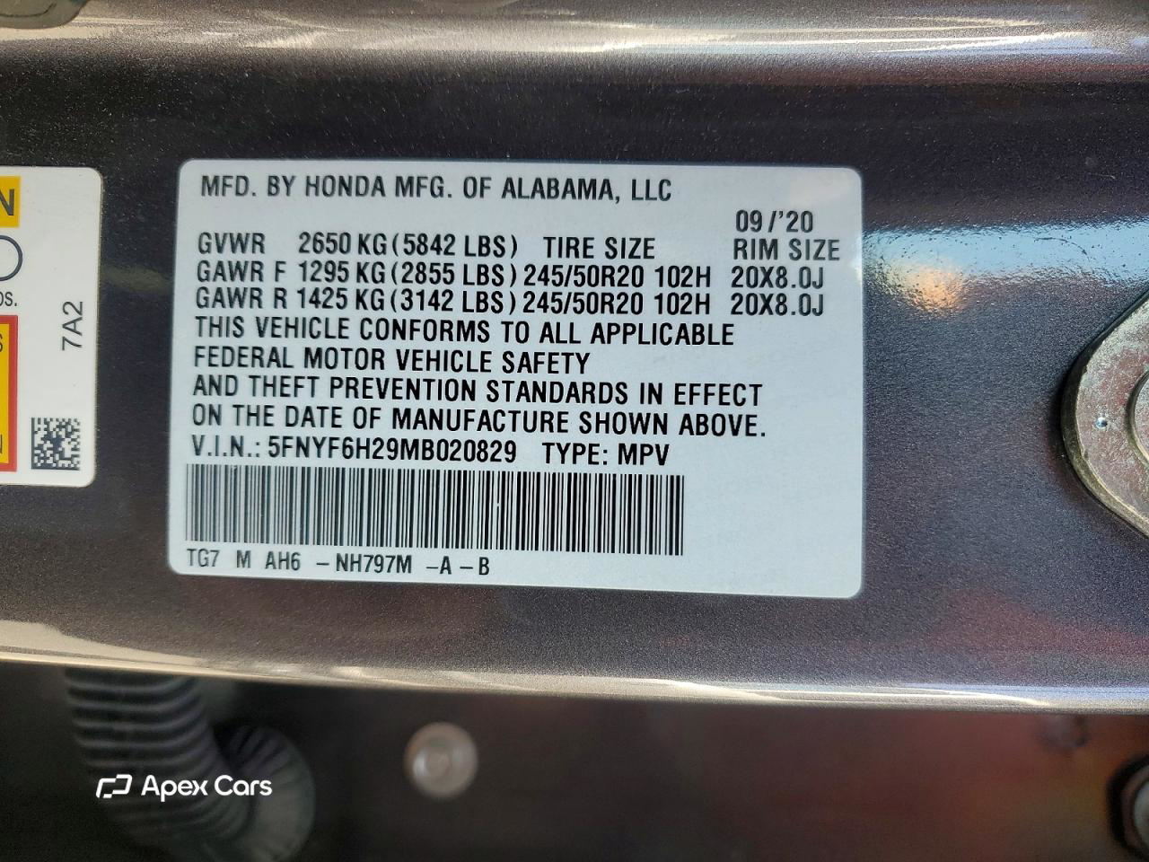 Honda Pilot 2021