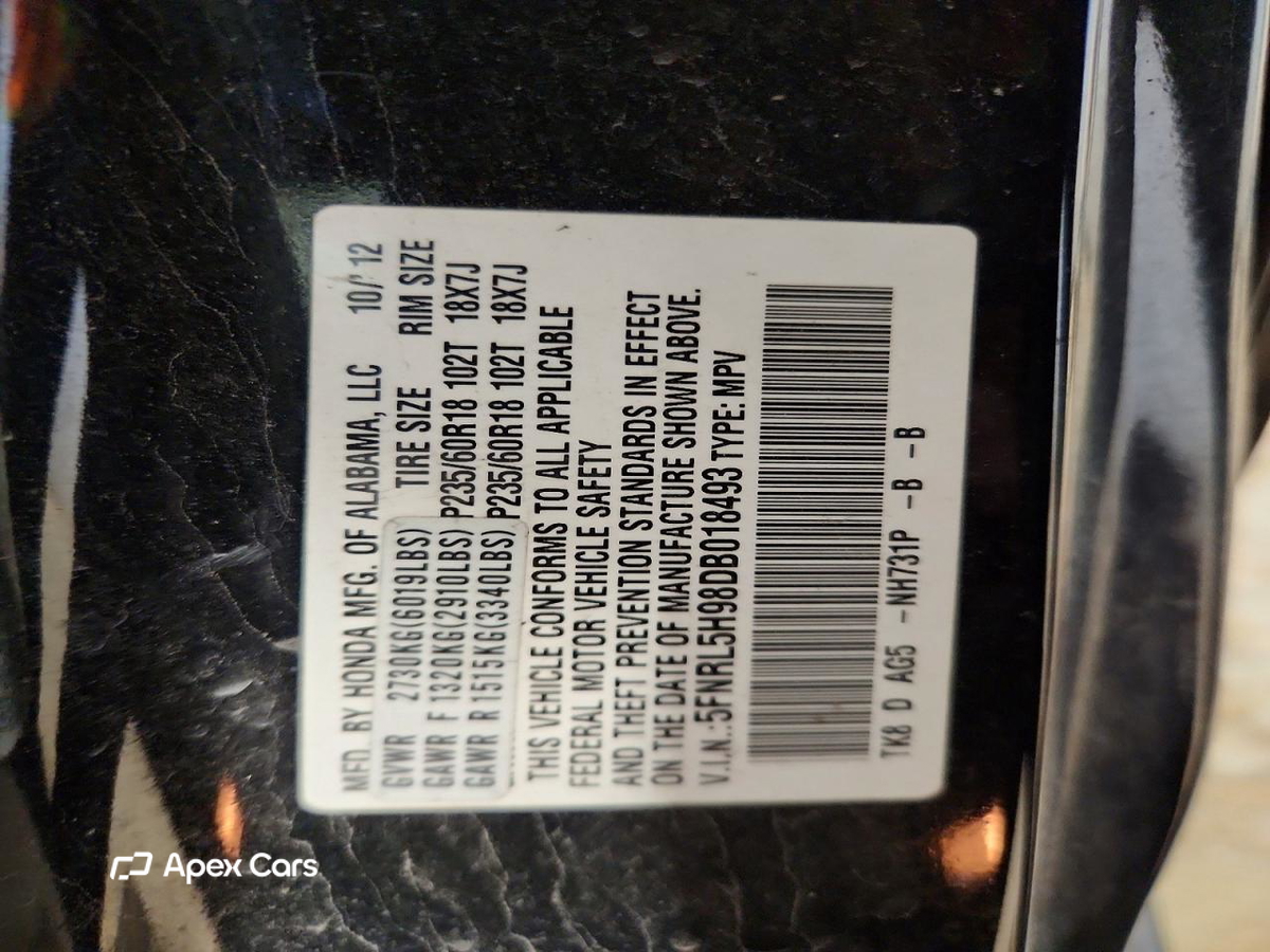Honda Odyssey 2013