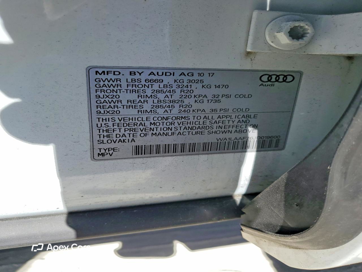 Audi Q7 2018