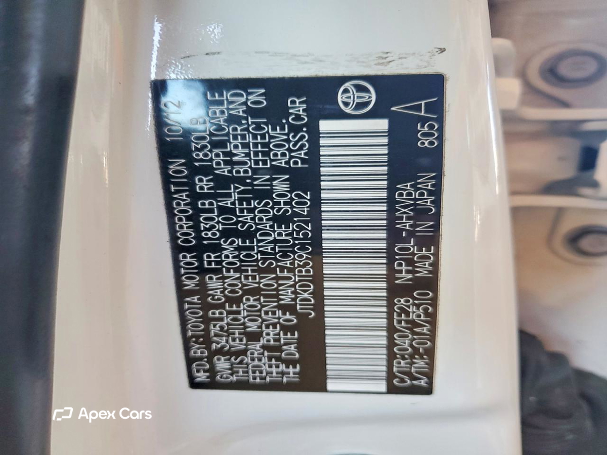 Toyota Prius 2012