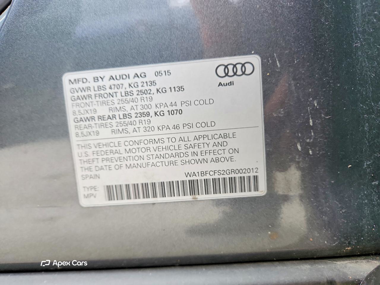 Audi Q3 2016