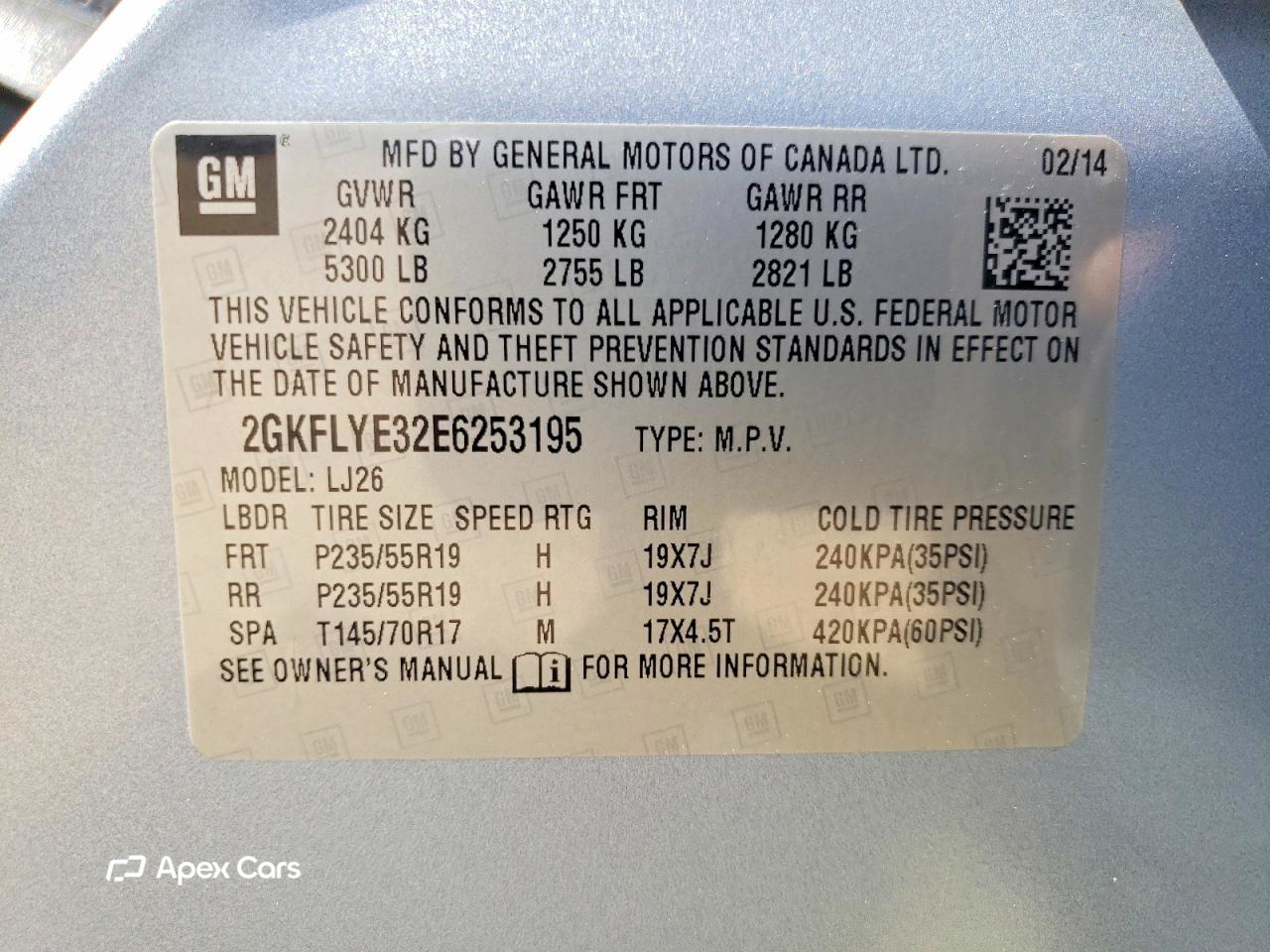 GMC Terrain 2014