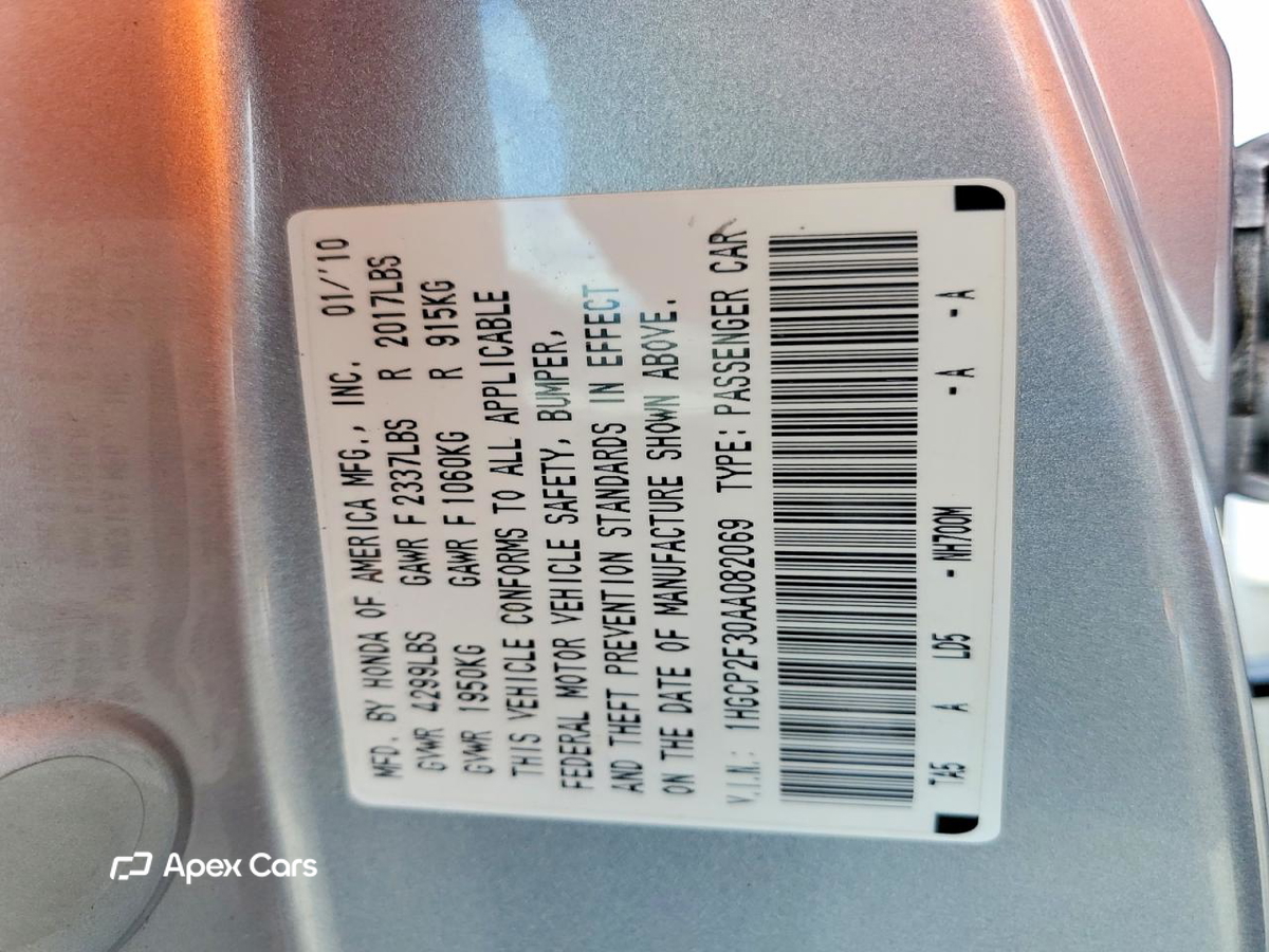 Honda Accord 2010