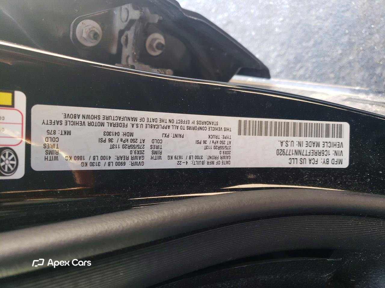 RAM 1500 2022