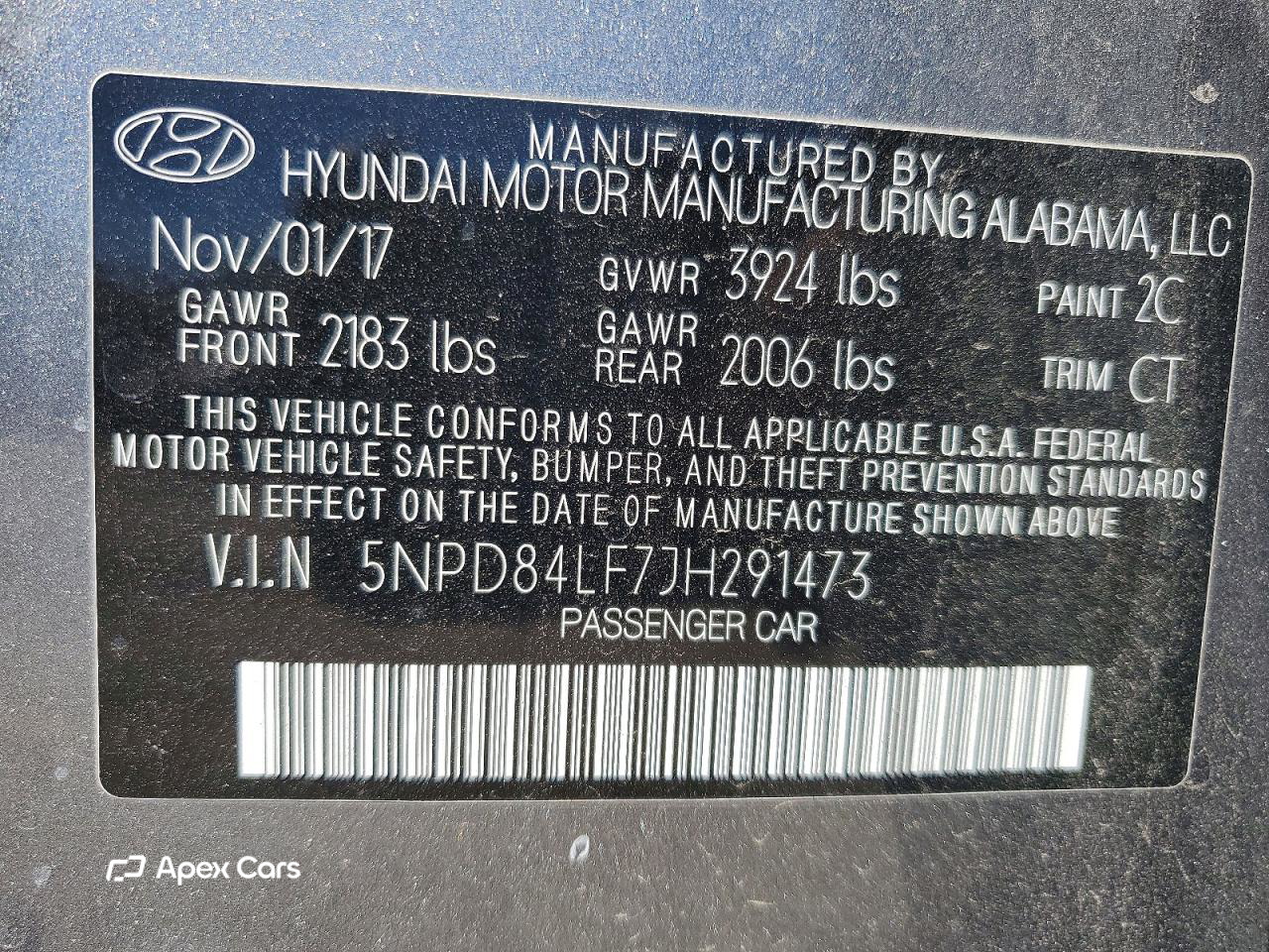 Hyundai Elantra 2018