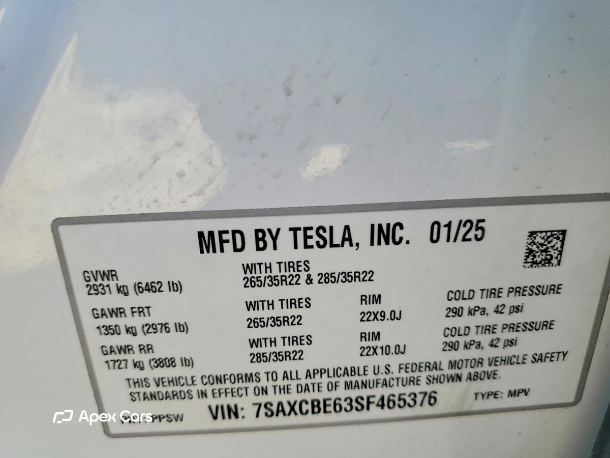 Tesla Model X 2025