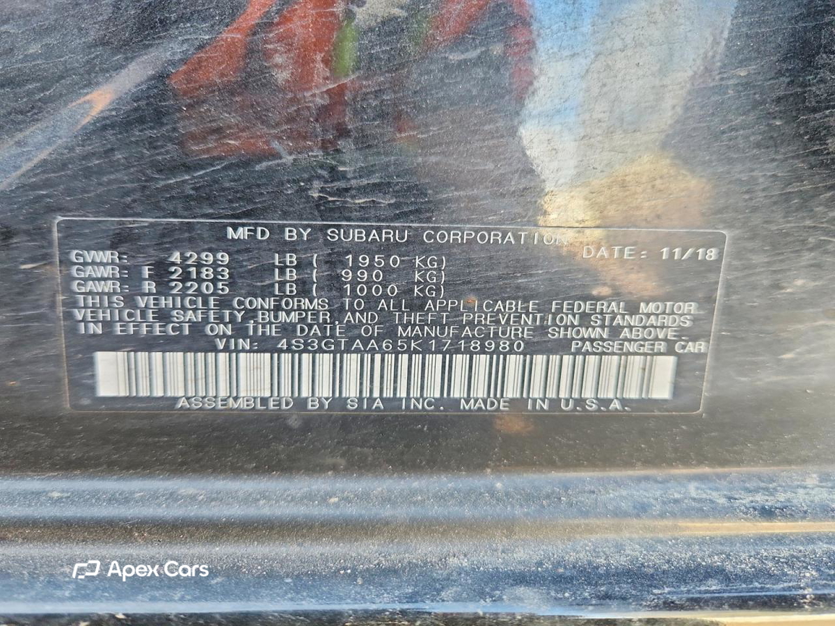 Subaru Impreza 2019