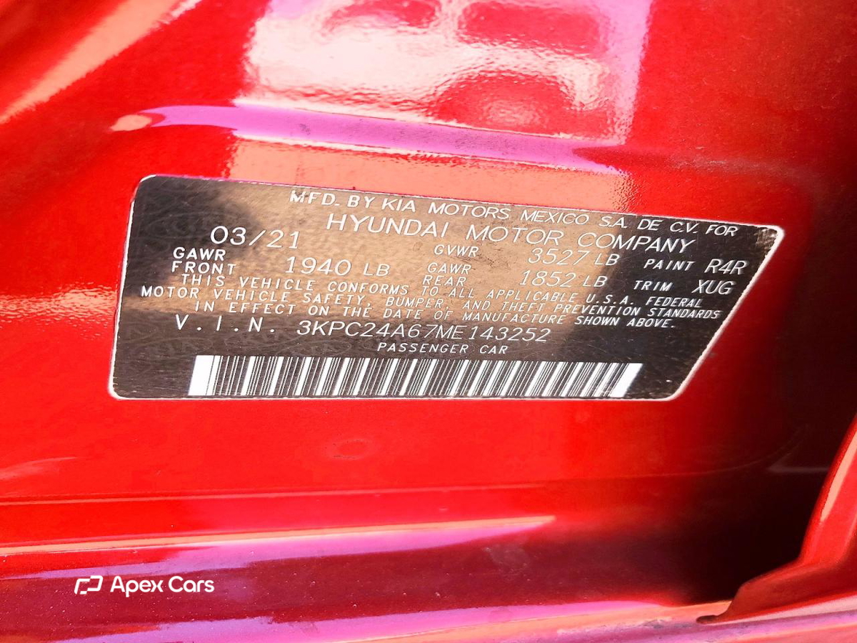Hyundai Accent 2021