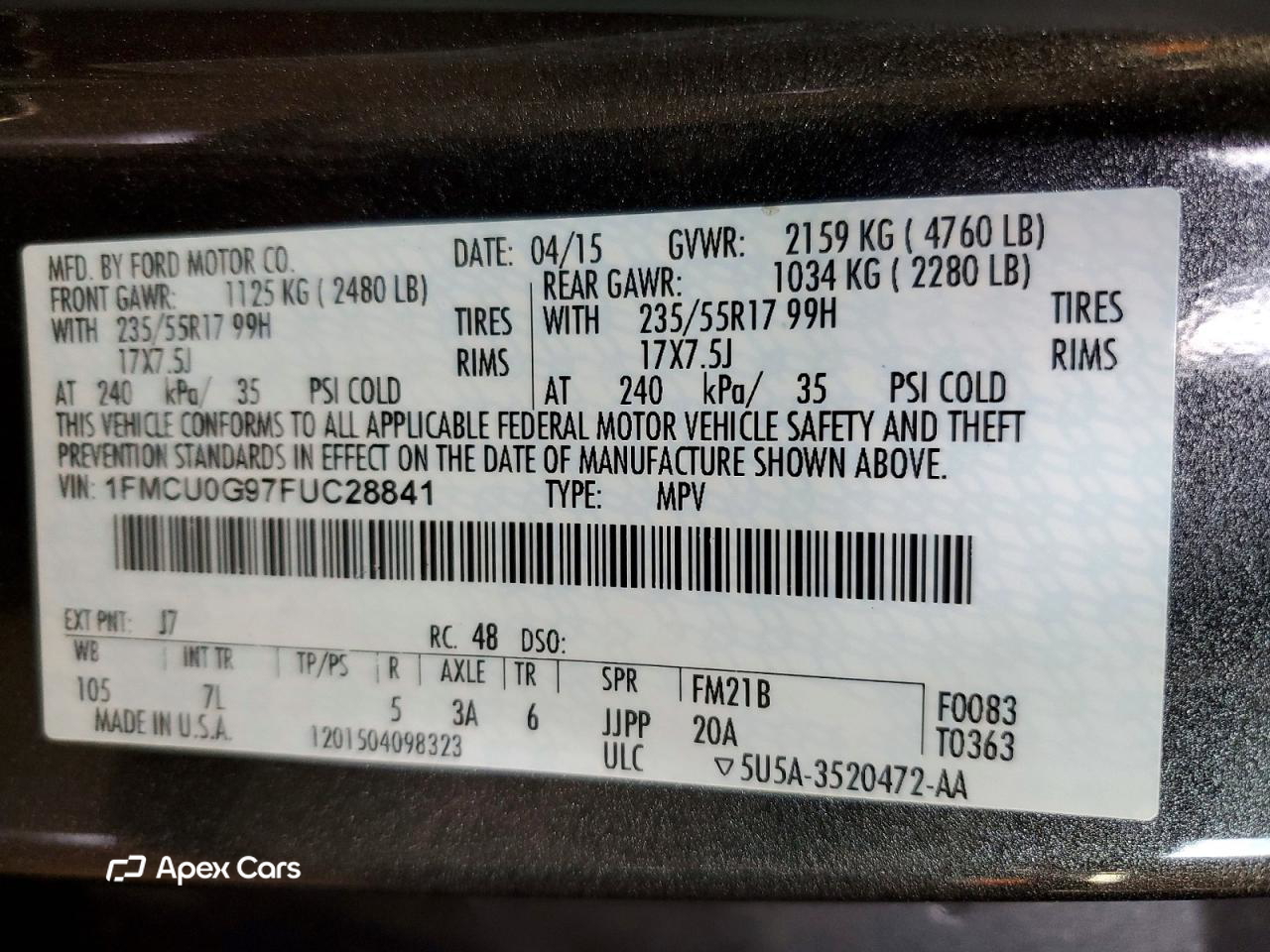 Ford Escape 2015