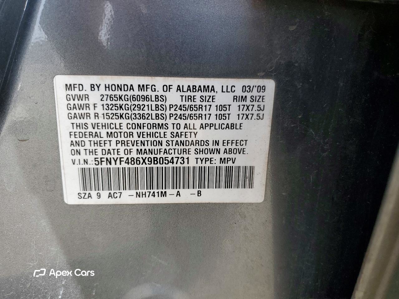 Honda Pilot 2009