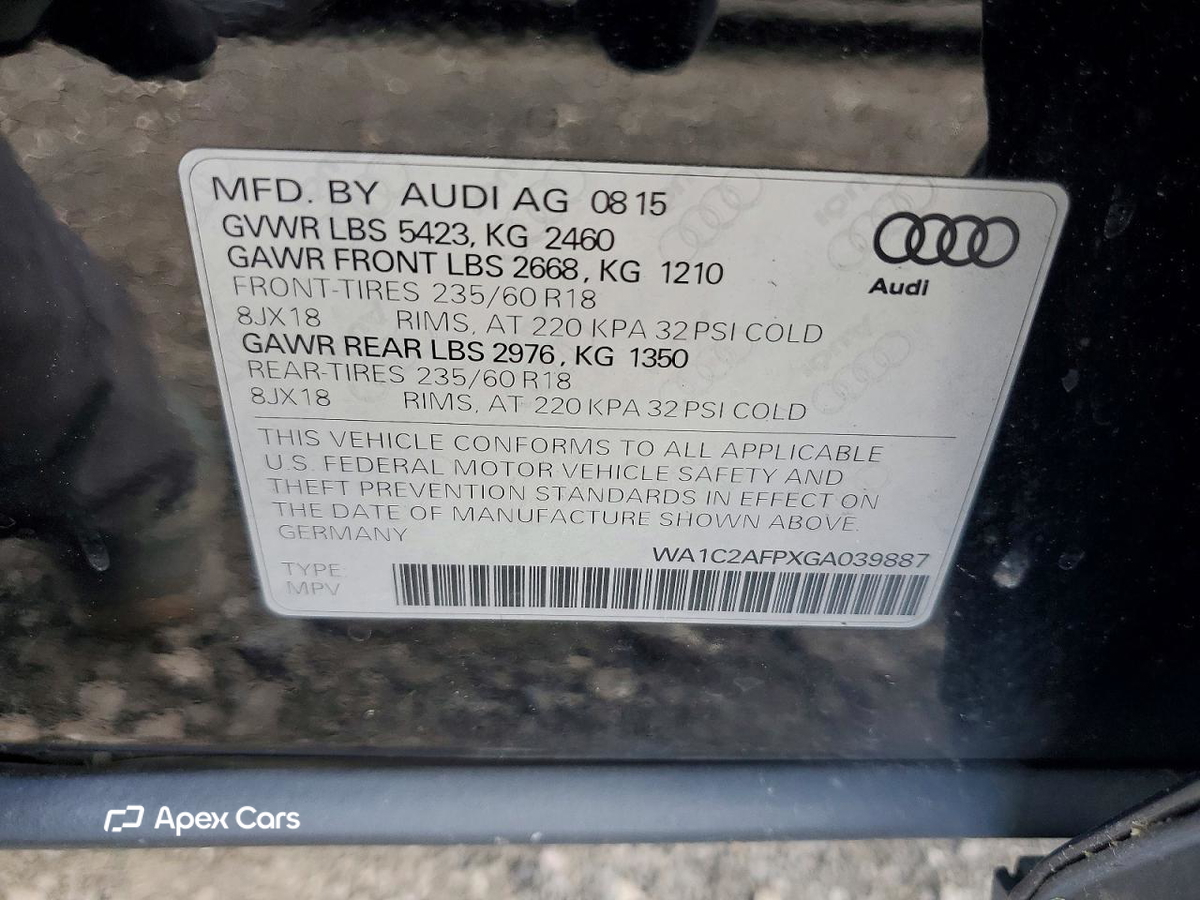 Audi Q5 2016
