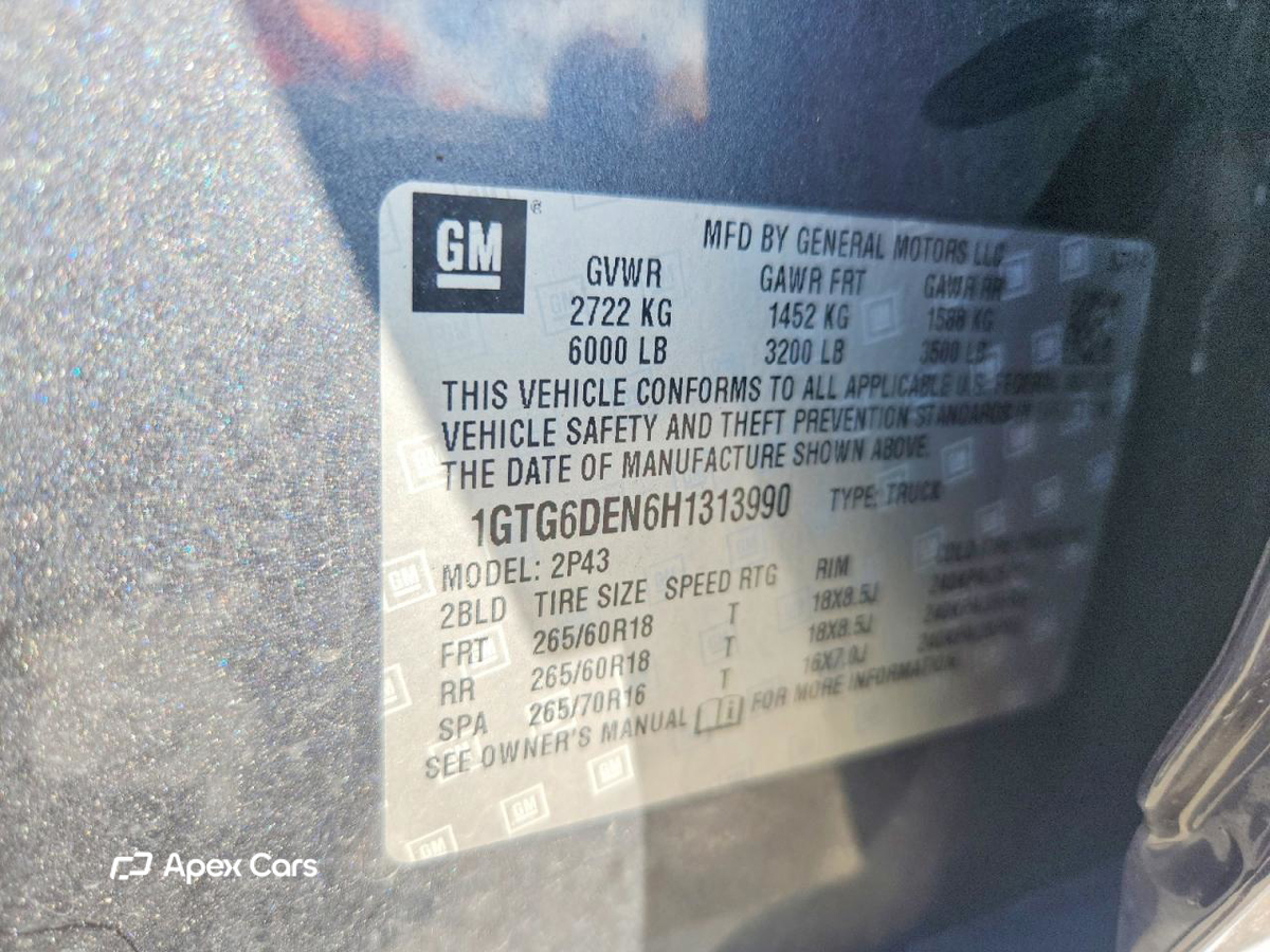 GMC Canyon 2017